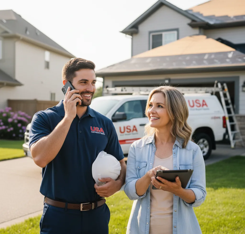USA Roof Repair Experts customer support in Bee Spring